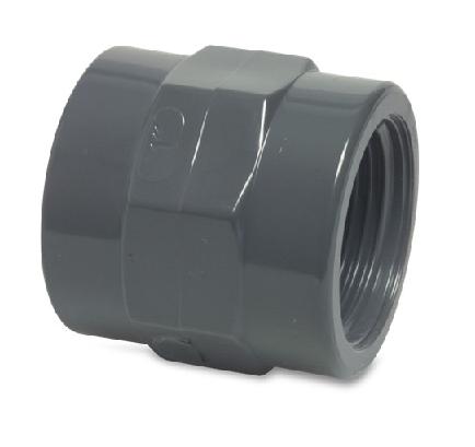 1/2 INCH PVC-U THREADED JOINT SOCKET